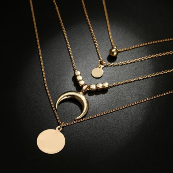 NEW multi layer necklace - Picture 3 of 7